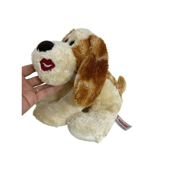 Aurora World Pucker Up Puppy Dog Valentine’s Day Sits Kisses Says “ I Love You” - Picture 3 of 9